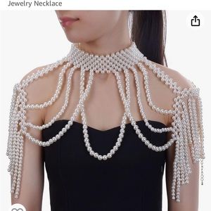 Pearl Body Statement Necklace (1920’s Flapper Necklace)